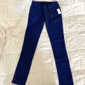 NWT Bright Blue Skinny Jeans